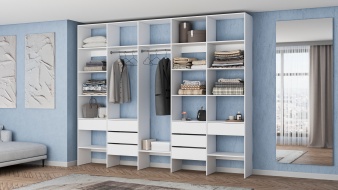 Стеллаж для одежды Мирта 72 BMS