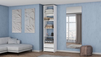 Стеллаж для одежды Мирта 36 BMS прованс