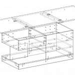 Схема сборки Журнальный стол Хайлин 3 BMS