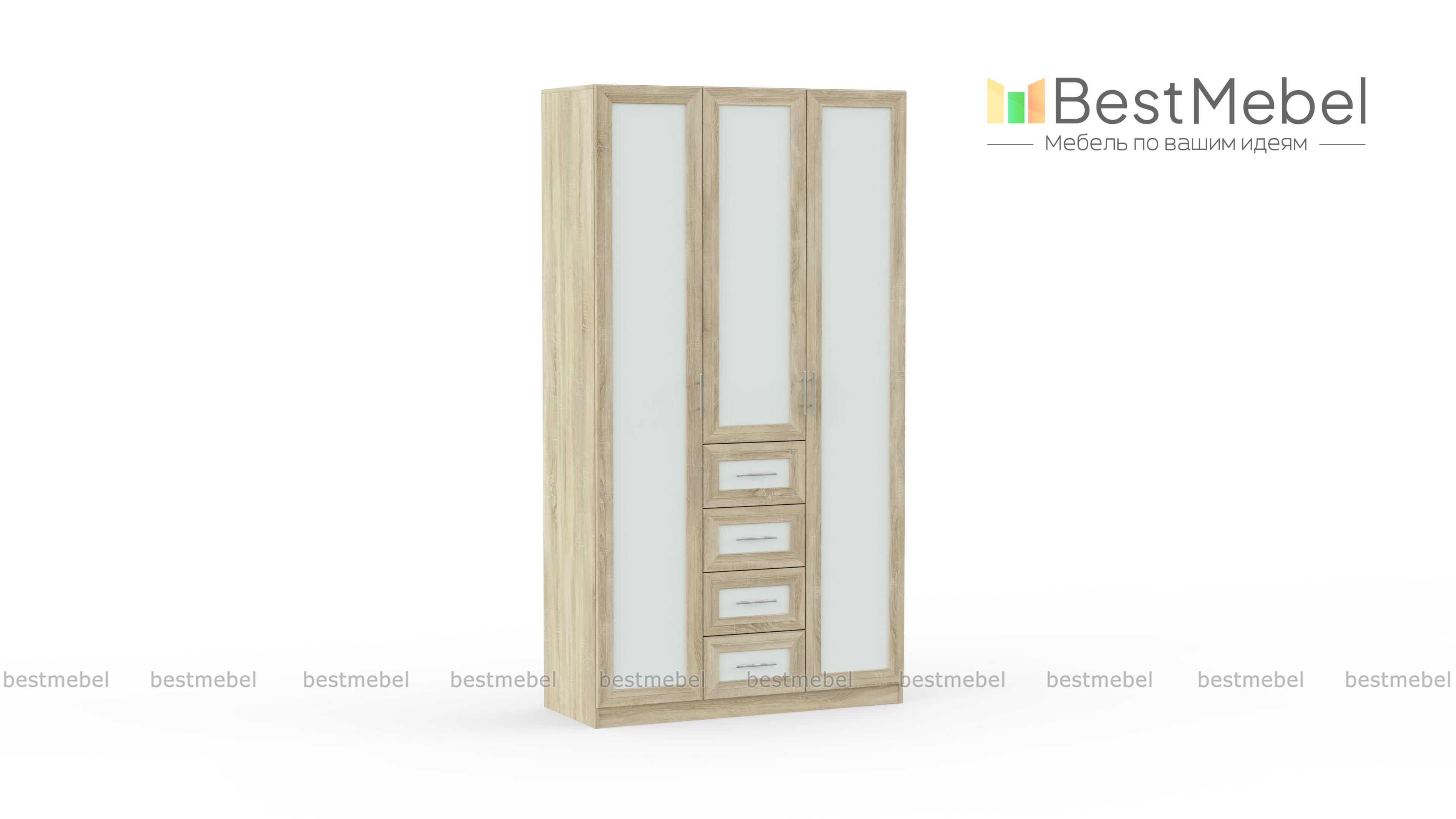 Распашной шкаф Крона 14 BMS - Фото