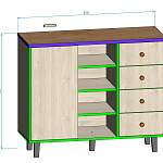 Схема сборки Комод Аллегро 14 BMS