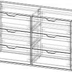 Чертеж Комод Толедо 10 BMS