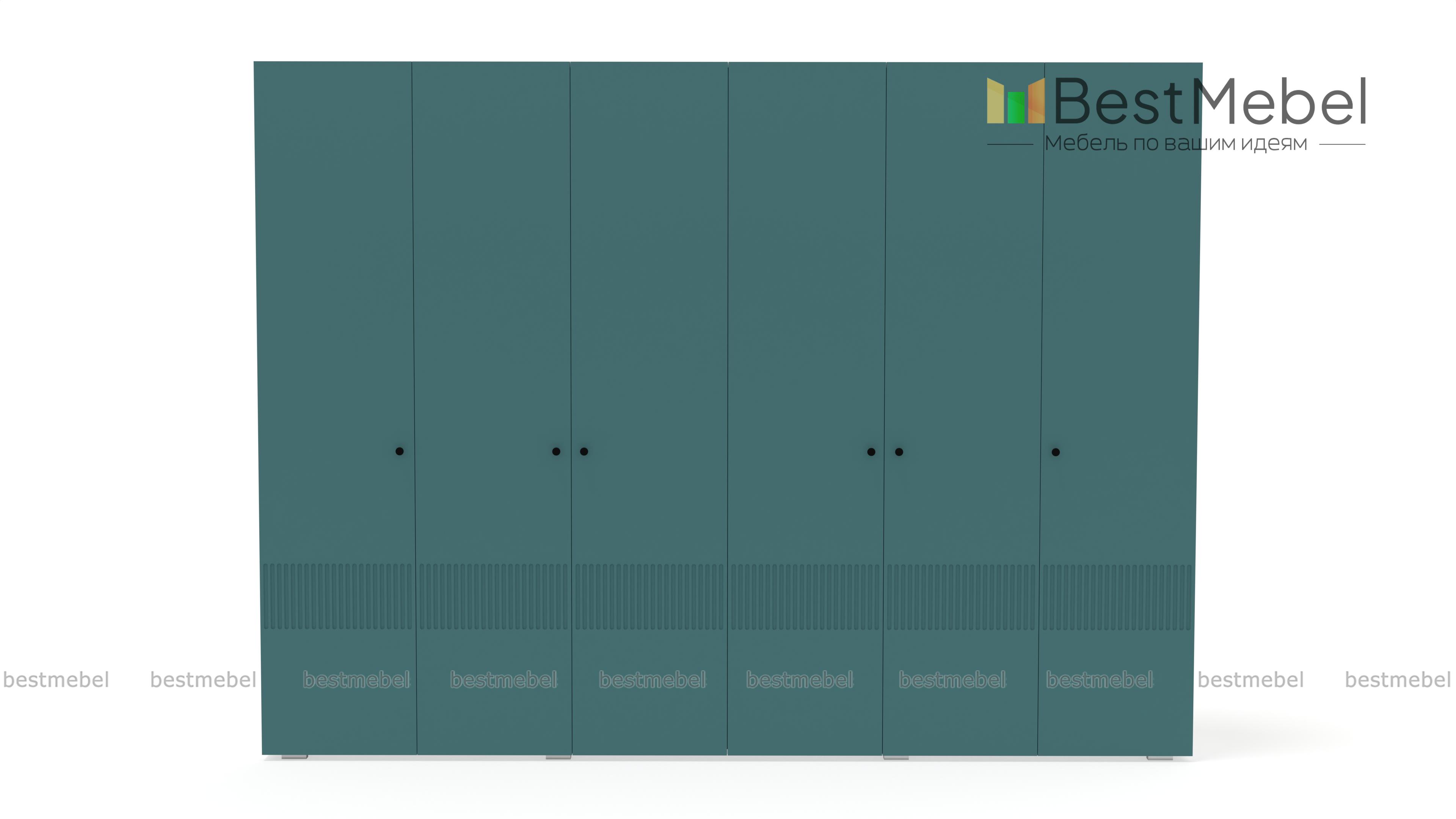 Шкаф распашной Джосс 6 BMS - Фото