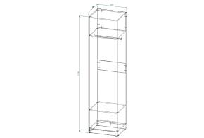 Гардеробная Заря 2 (600х2400х500)