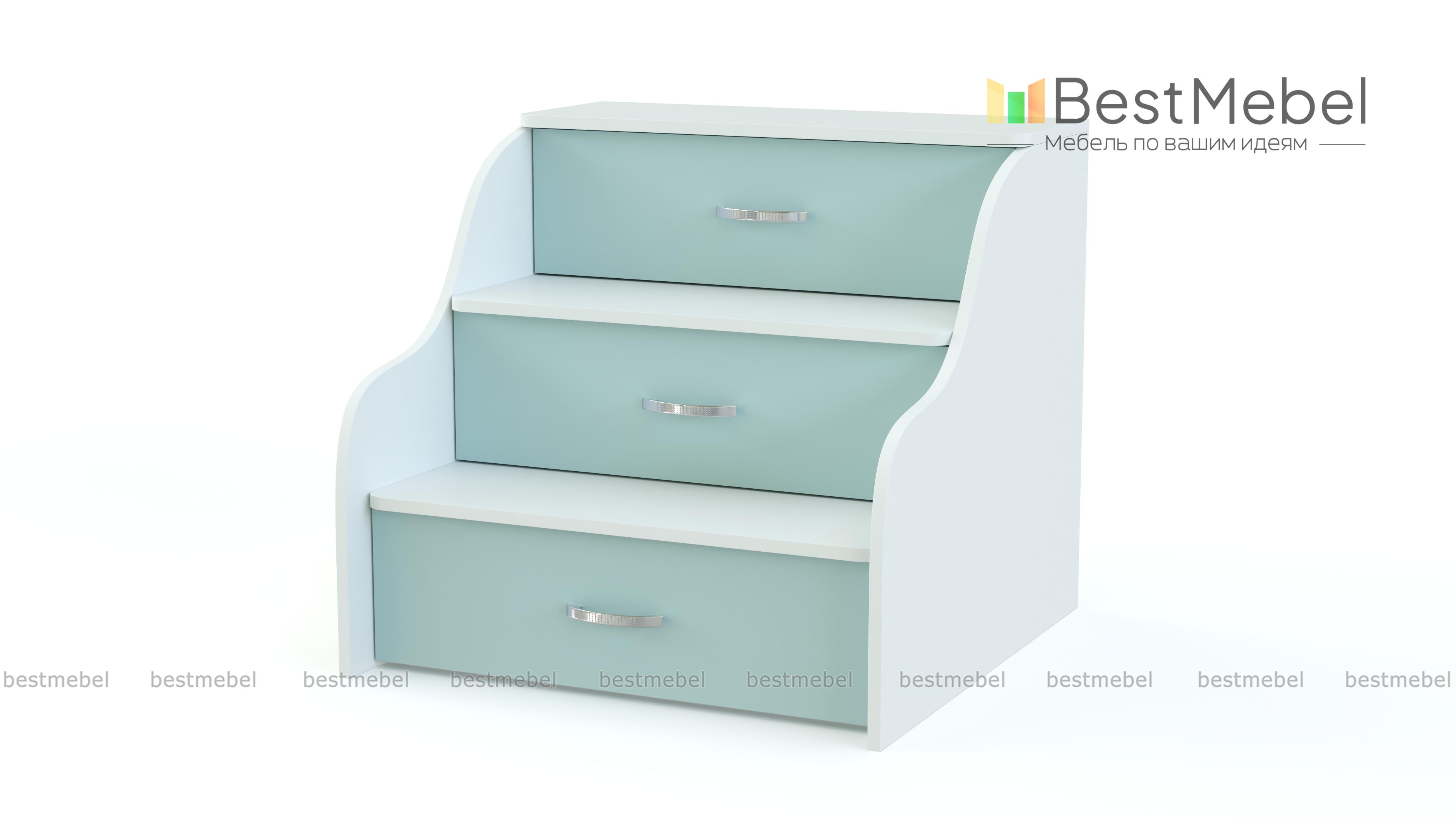 Лестница для кровати Олива BMS - Фото