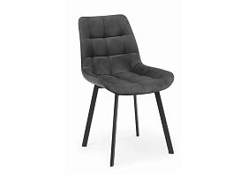 Стул на металлокаркасе Челси 360 П серого цвета