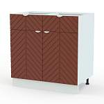 Шкаф нижний с 2-мя дверцами и 2-мя ящиками Анаис BMS - Фото 5