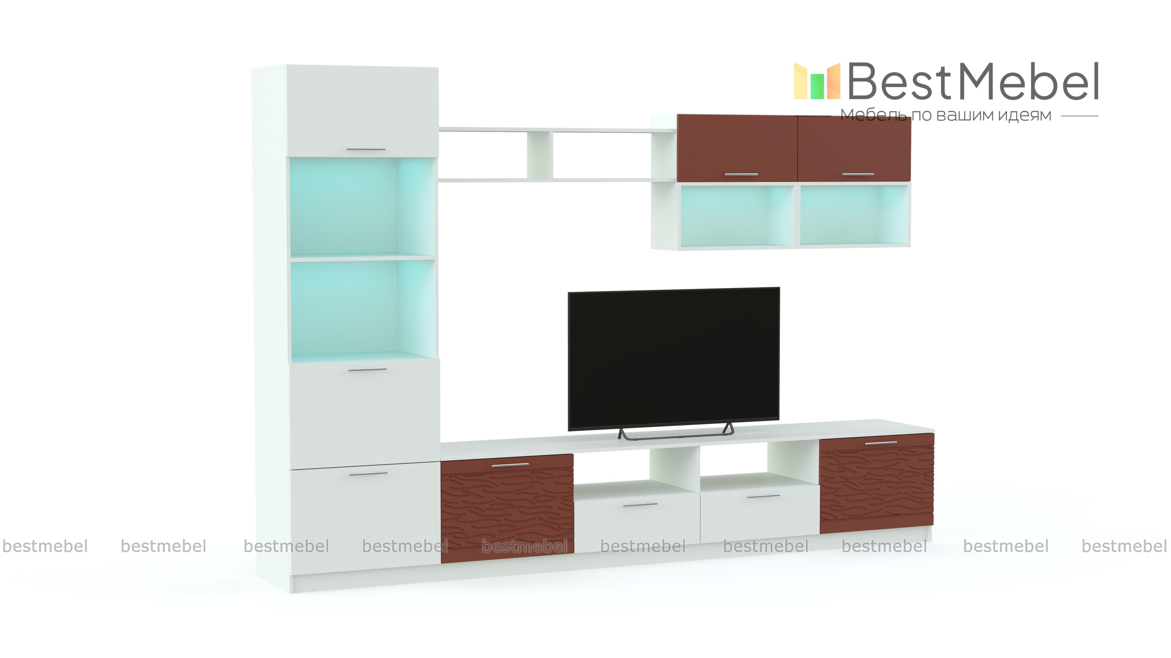 Стенка Вельвет 23 BMS - Фото