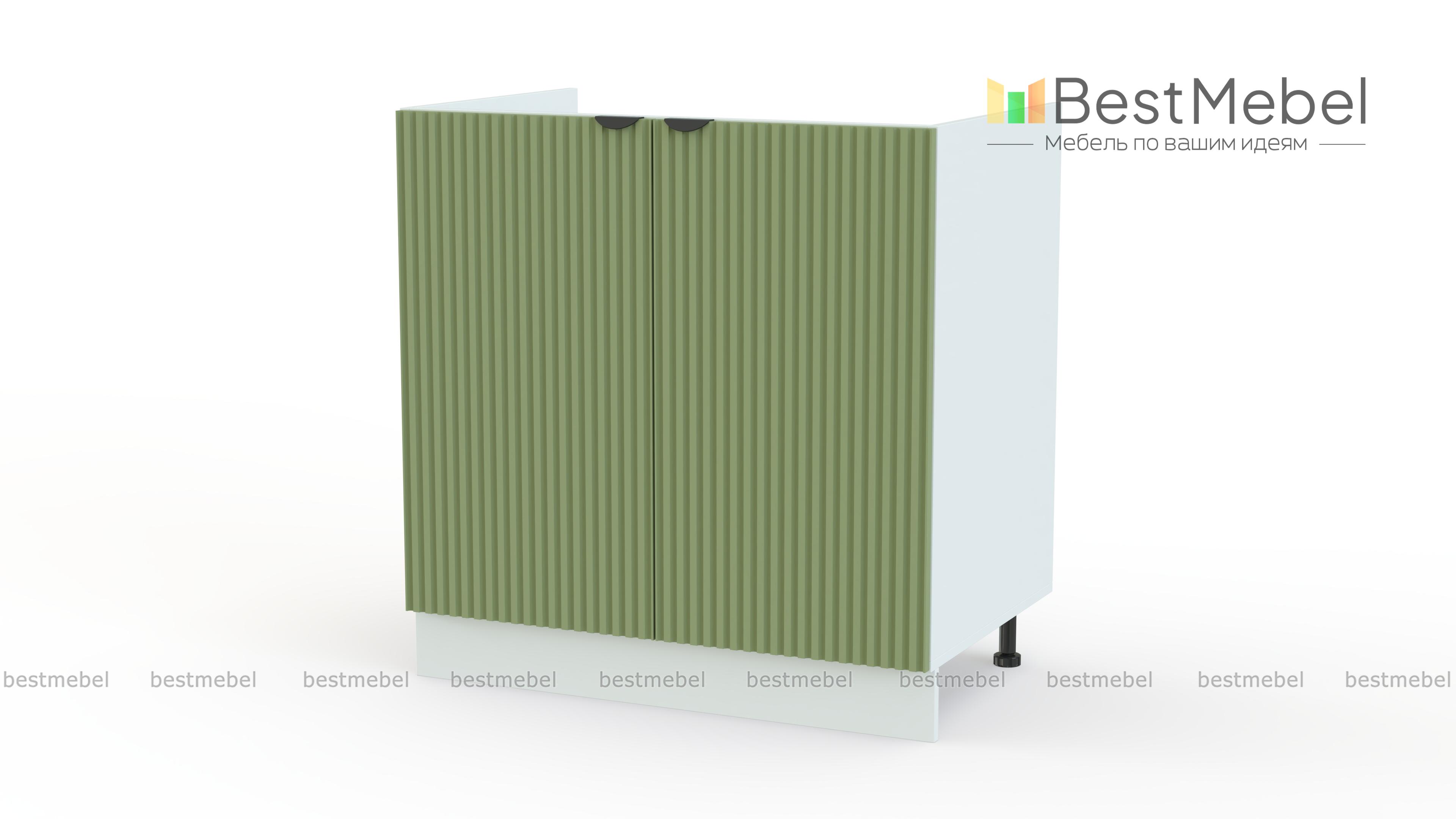 Шкаф нижний под мойку 2 двери Альберт BMS - Фото