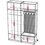 Прихожая Дуо 17 BMS