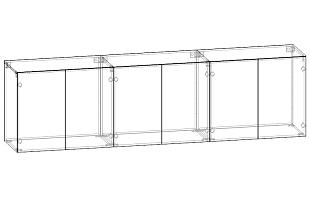 Антресоль Остин Нео 4 BMS  (2700х745х500)