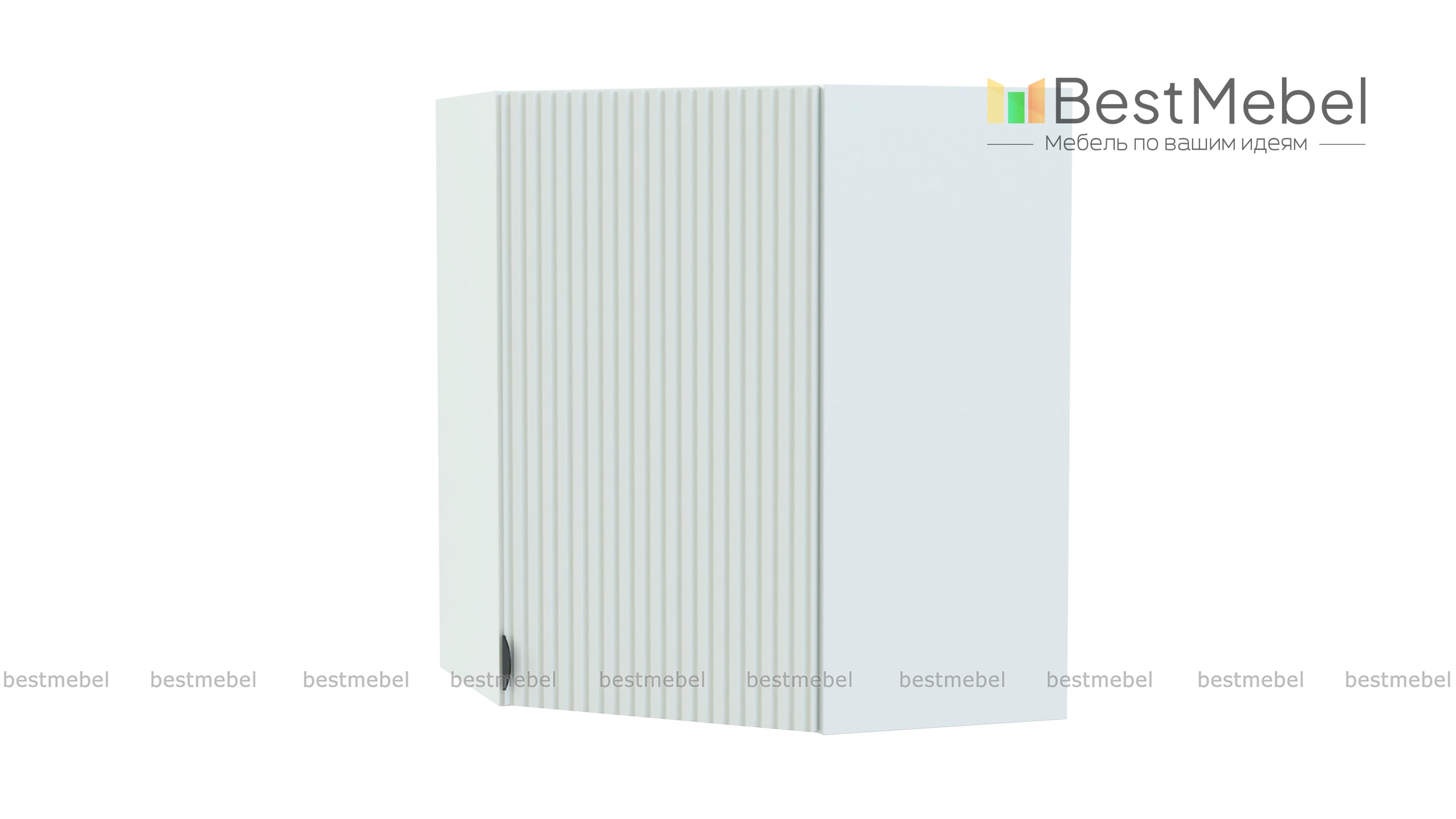 Шкаф верхний угловой Альберт BMS - Фото