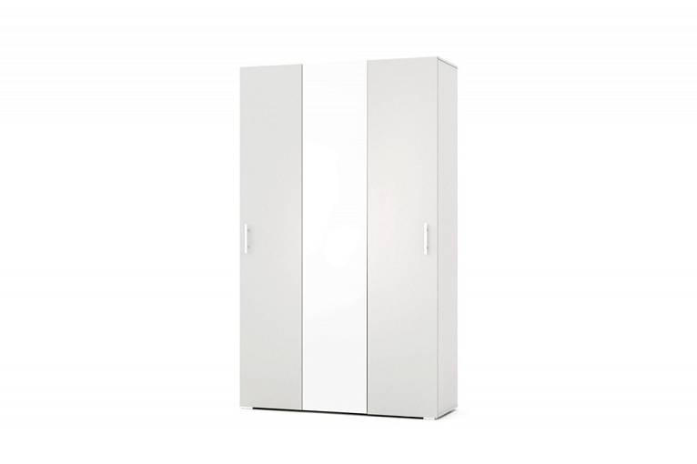 Шкаф 3-х дверный с зеркалом Мишель BMS(Белье - Платяной отсек (2 полки) (3))