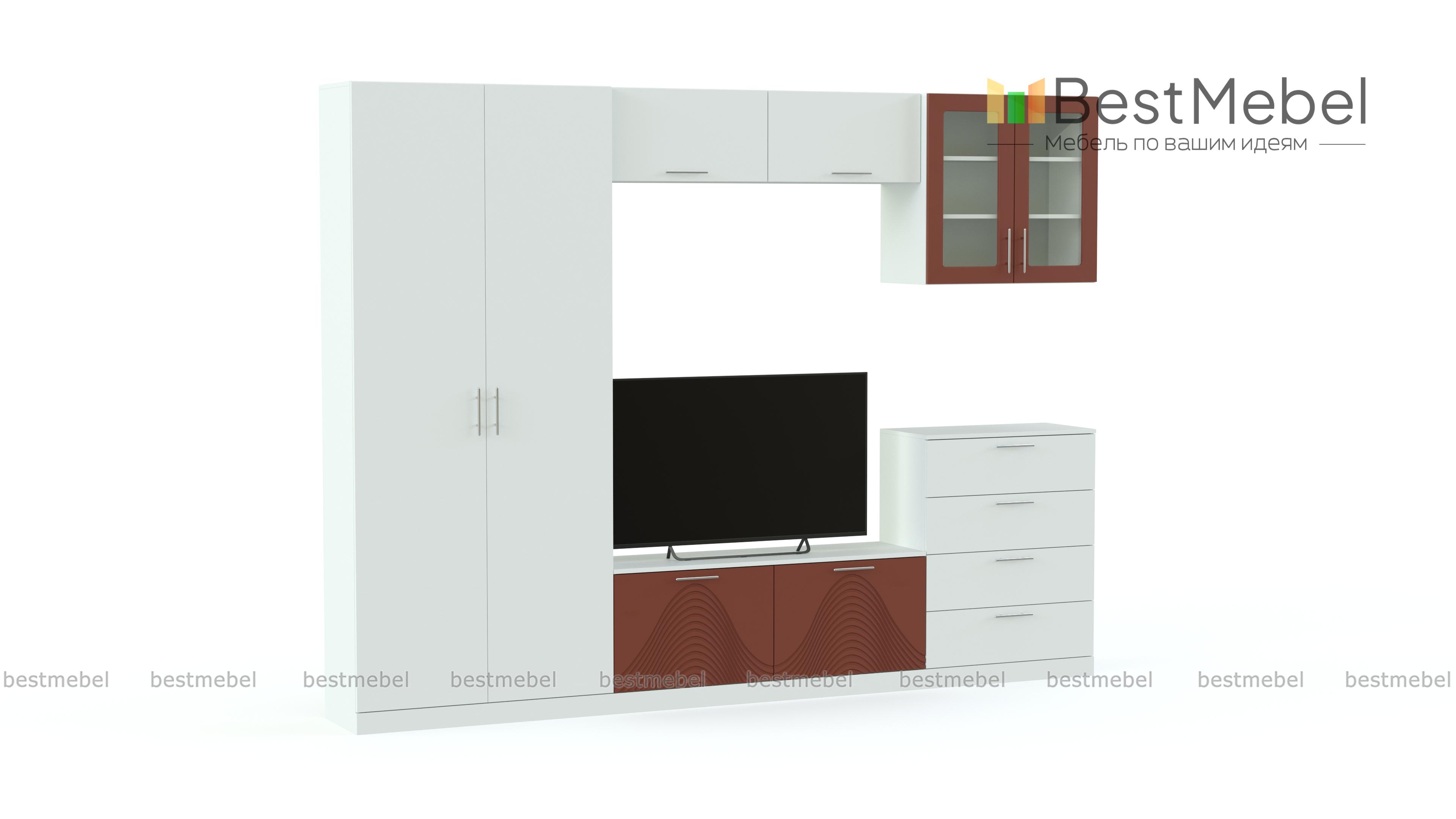 Стенка Вельвет 22 BMS - Фото