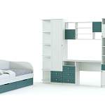 Модульная детская Акварель 3 BMS - Фото 7