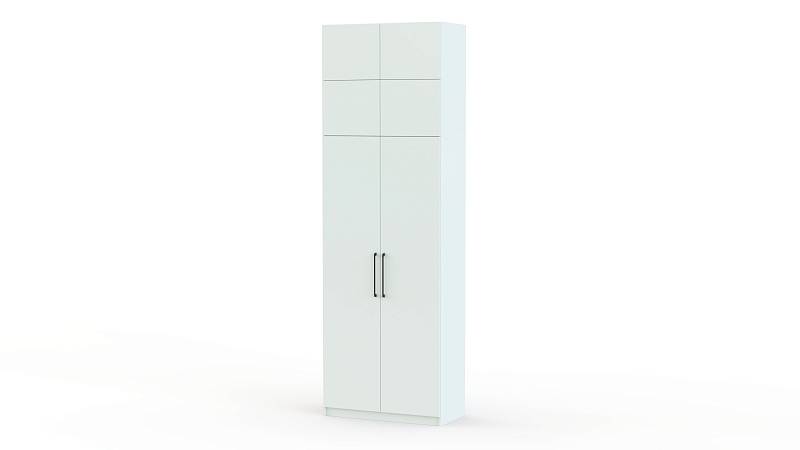 Шкаф распашной Остин Нео 1 BMS(Платье - Платье (2 полки) (2))