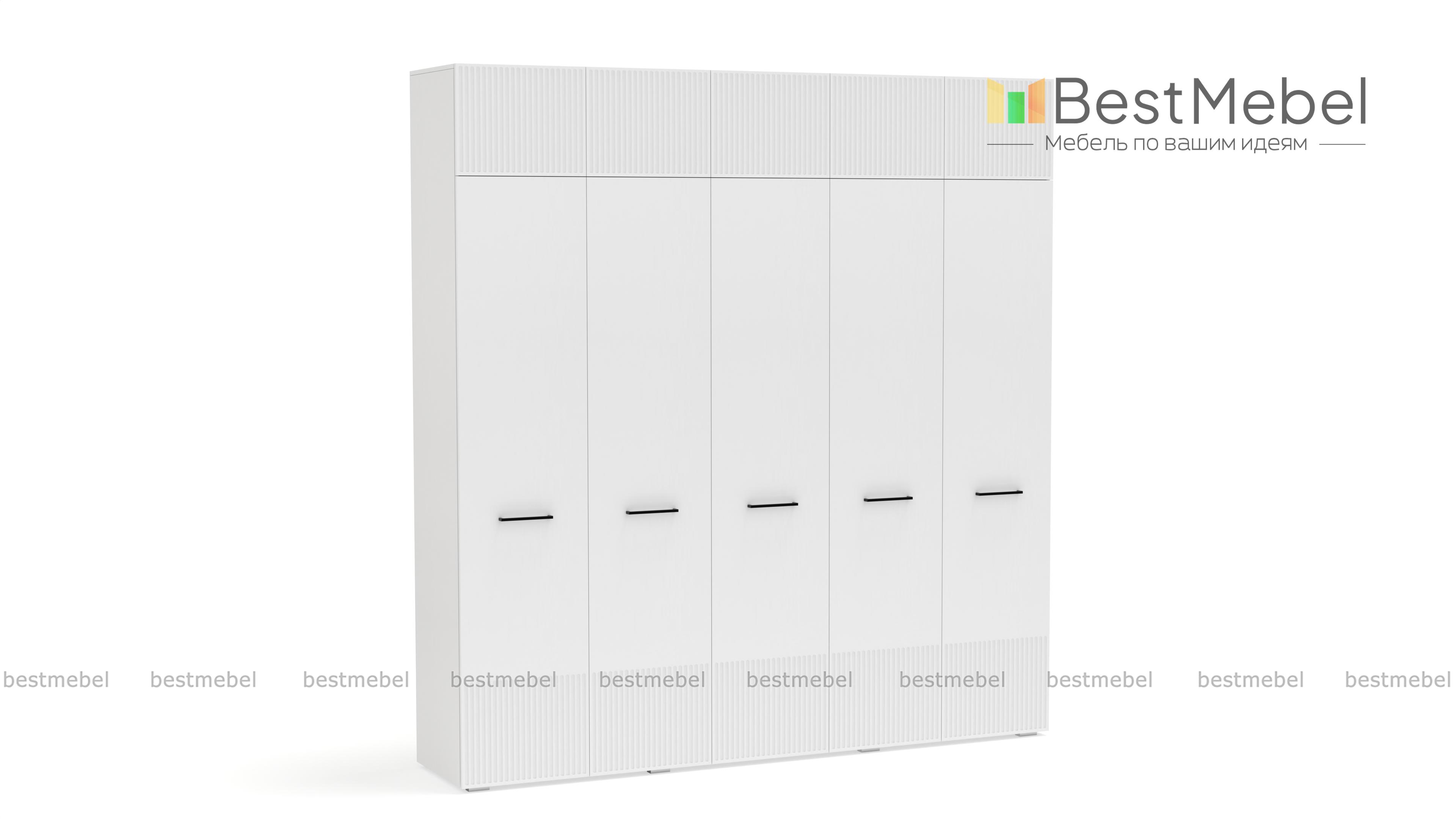 Шкаф распашной Декарт 11 BMS - Фото