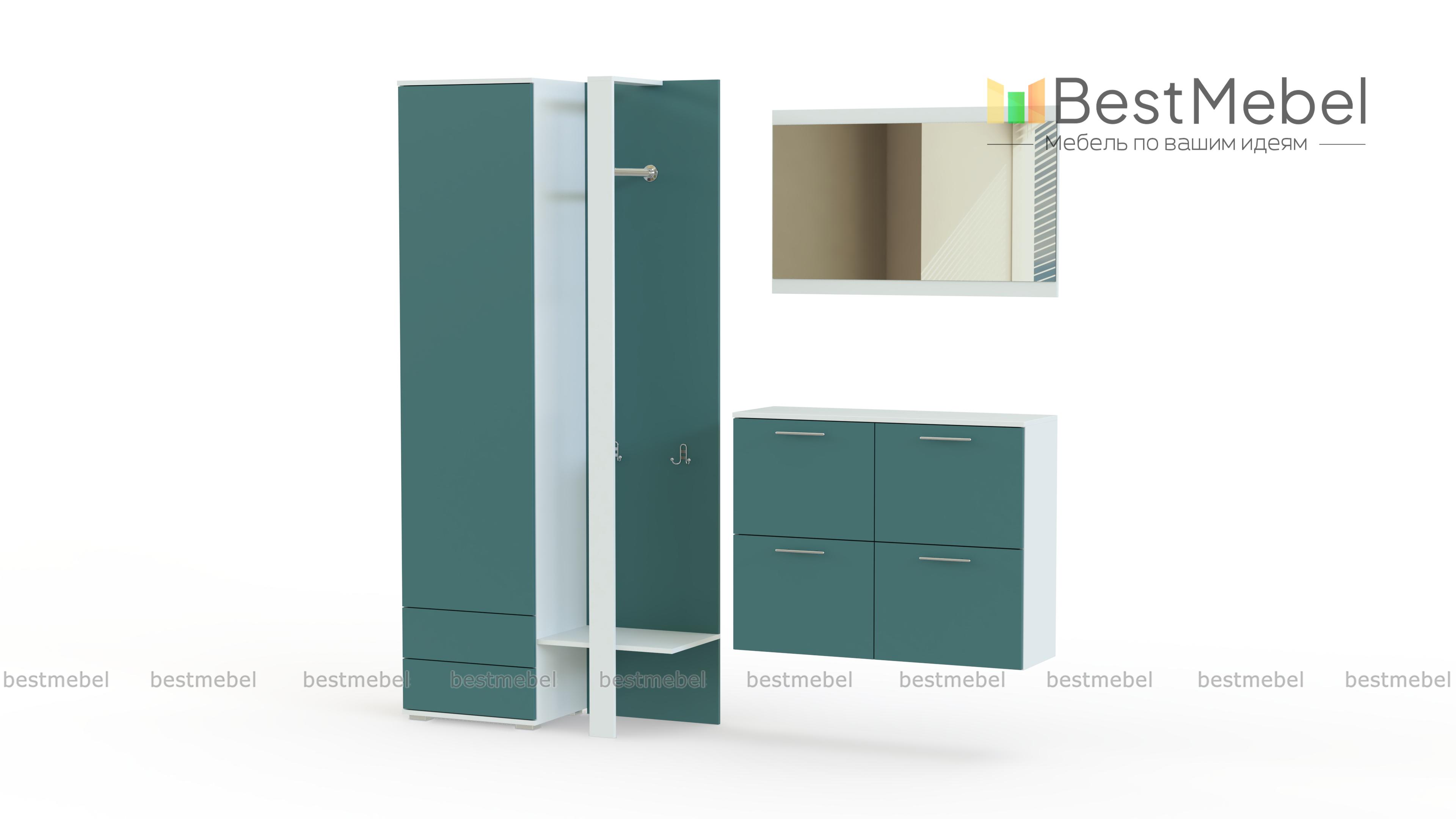 Прихожая Ольга Глянец BMS - Фото