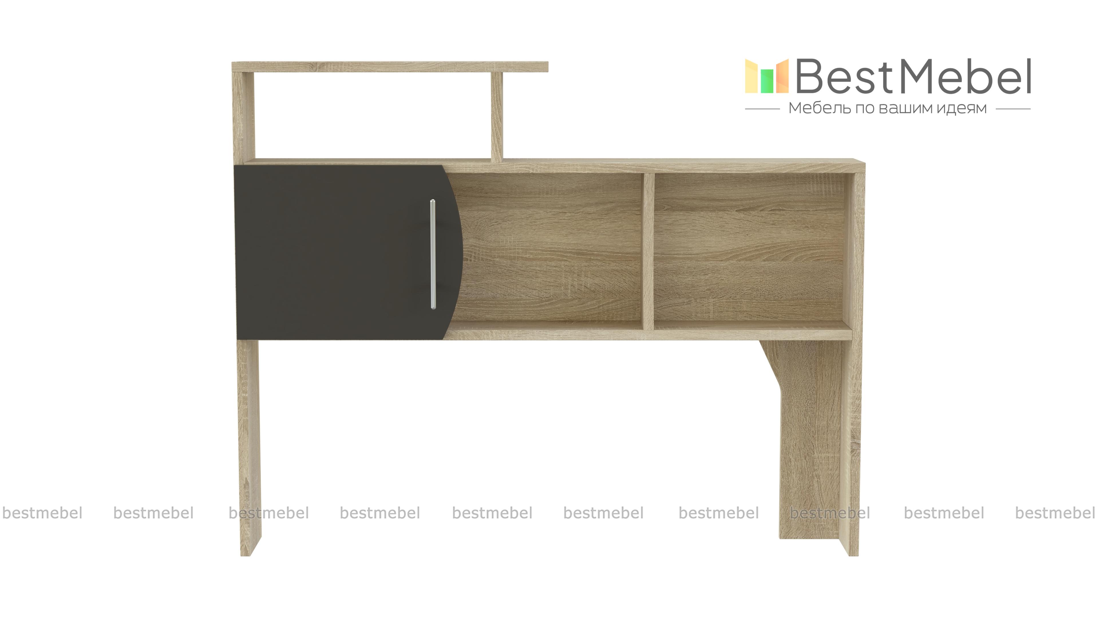 Надстройка стола компьютерного Манхэттен BMS - Фото