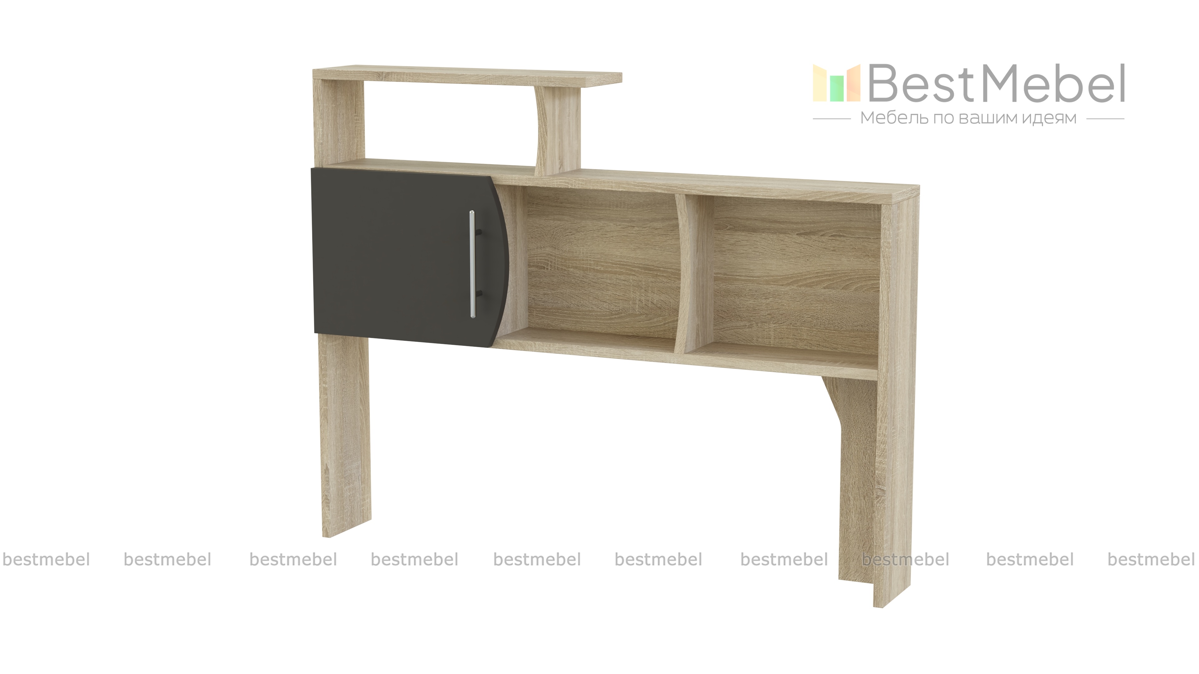 Надстройка стола компьютерного Манхэттен BMS